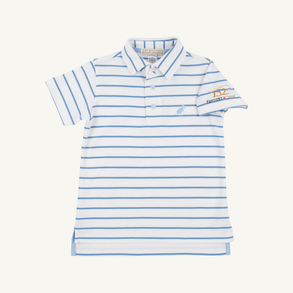 A Derby Day Prim and Proper Polo Sunrise Blvd Blue Stripe