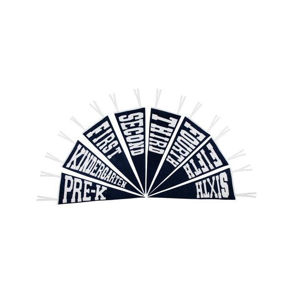 Back to School Pennants