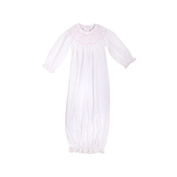 Sweetly Smocked Greeting Gown