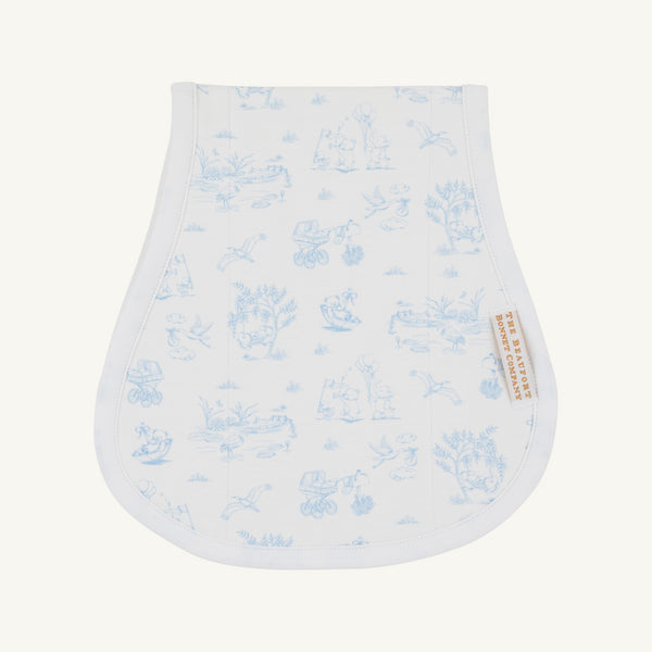 Sir Propers Sweet Arrival Oopsie Daisy Burp Cloth