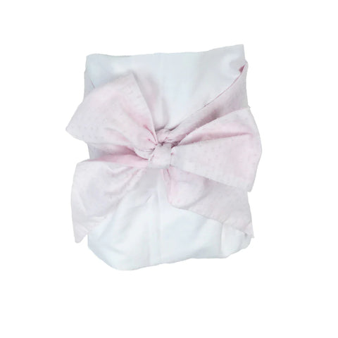 Dallas Dot Bow Swaddle